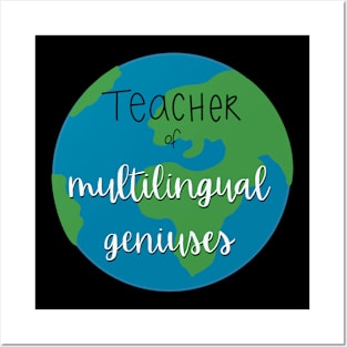 Multilingual Teacher Posters and Art